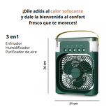 MINI AIRE HUMIDIFICADOR 3 EN 1❄️