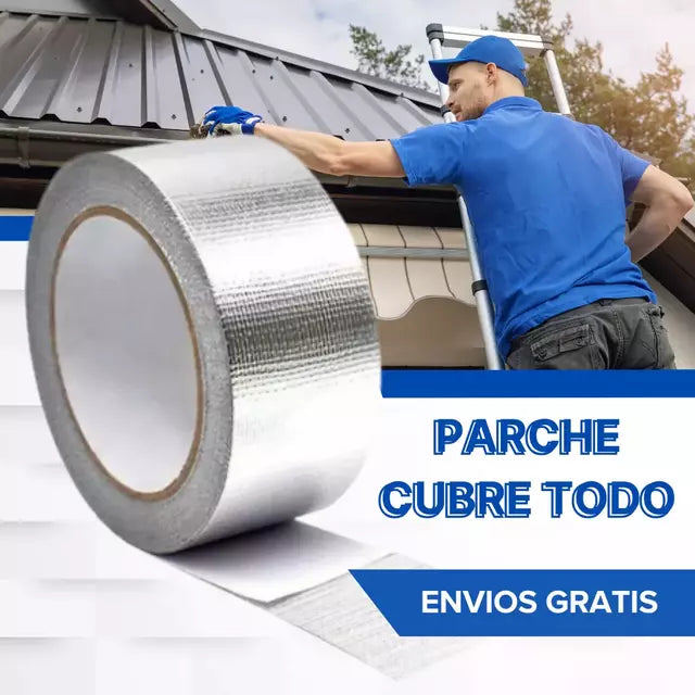 CINTA IMPERMEABLE DE ALUMINIO DESPREOCUPATE POR LAS FUGAS